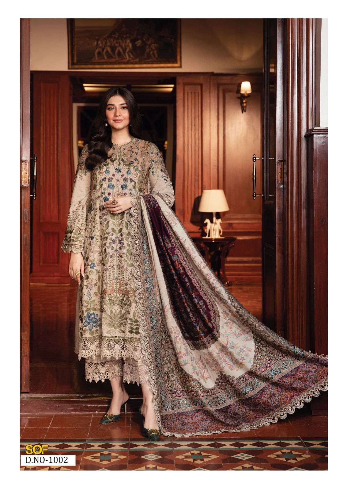 SHREE OM FAB ASIM JOFA COTTON DIGITAL PRINTS SALWAR SUIT