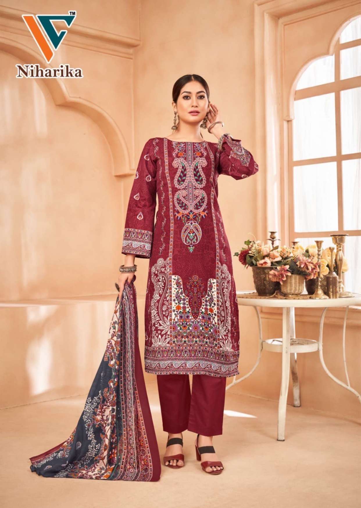 VANDANA‎‎‎‎ CREATION NIHARIKA VOL 2 COTTON DIGITAL PRINTS SALWAR SUIT