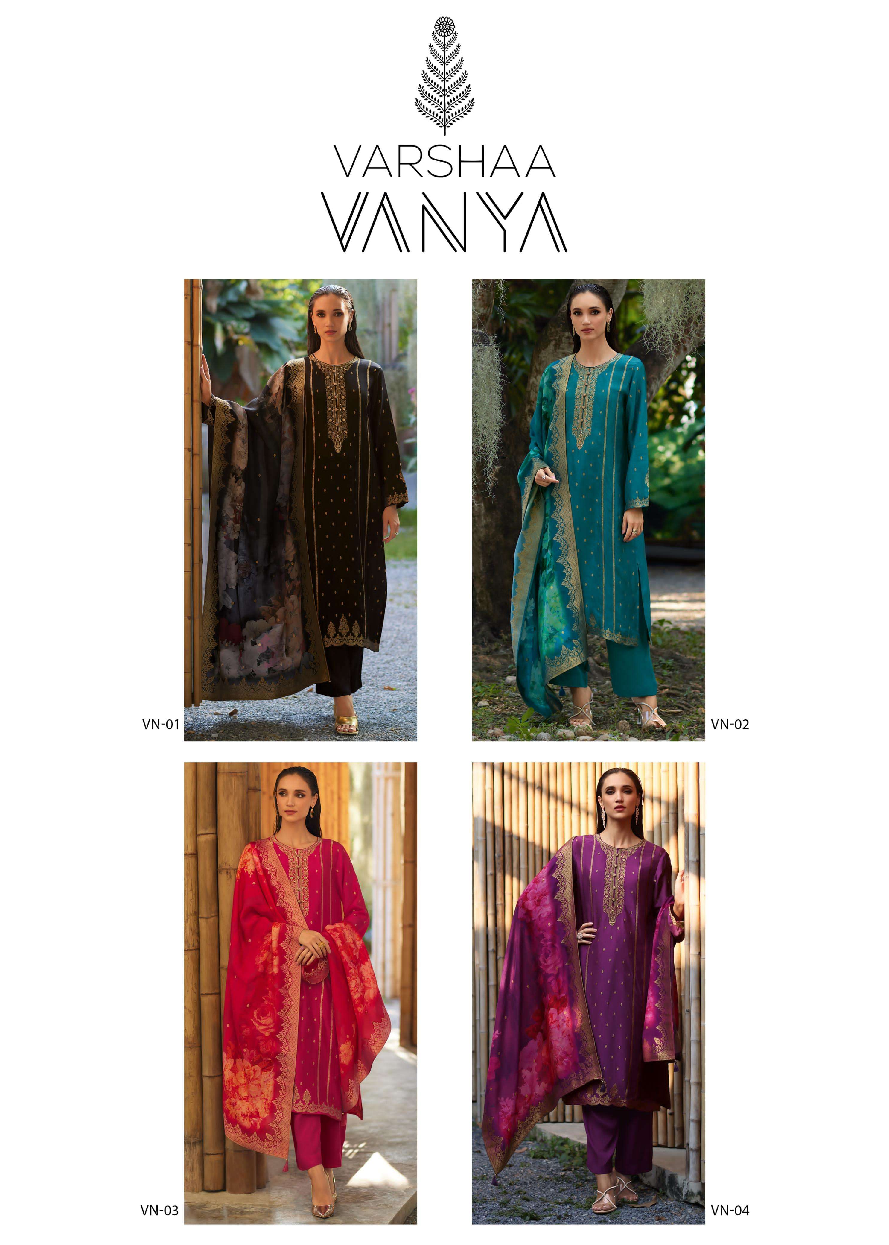 VARSHA VANYA SILK DESIGNER HEAVY TRADITIONAL WEAR SUIT