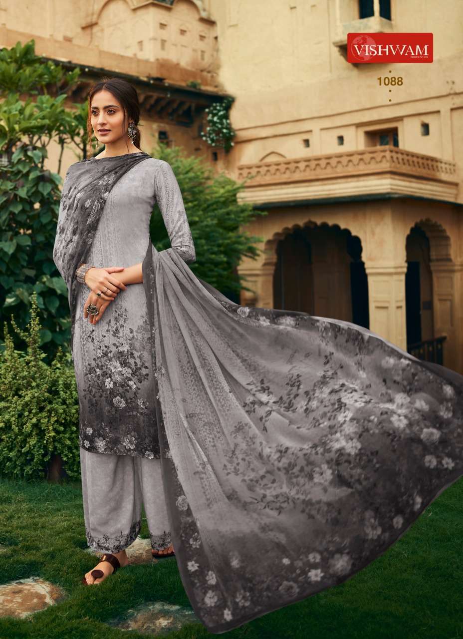 VISHWAM FABRICS CAFE LATTE SERIES CRAPE DRESS