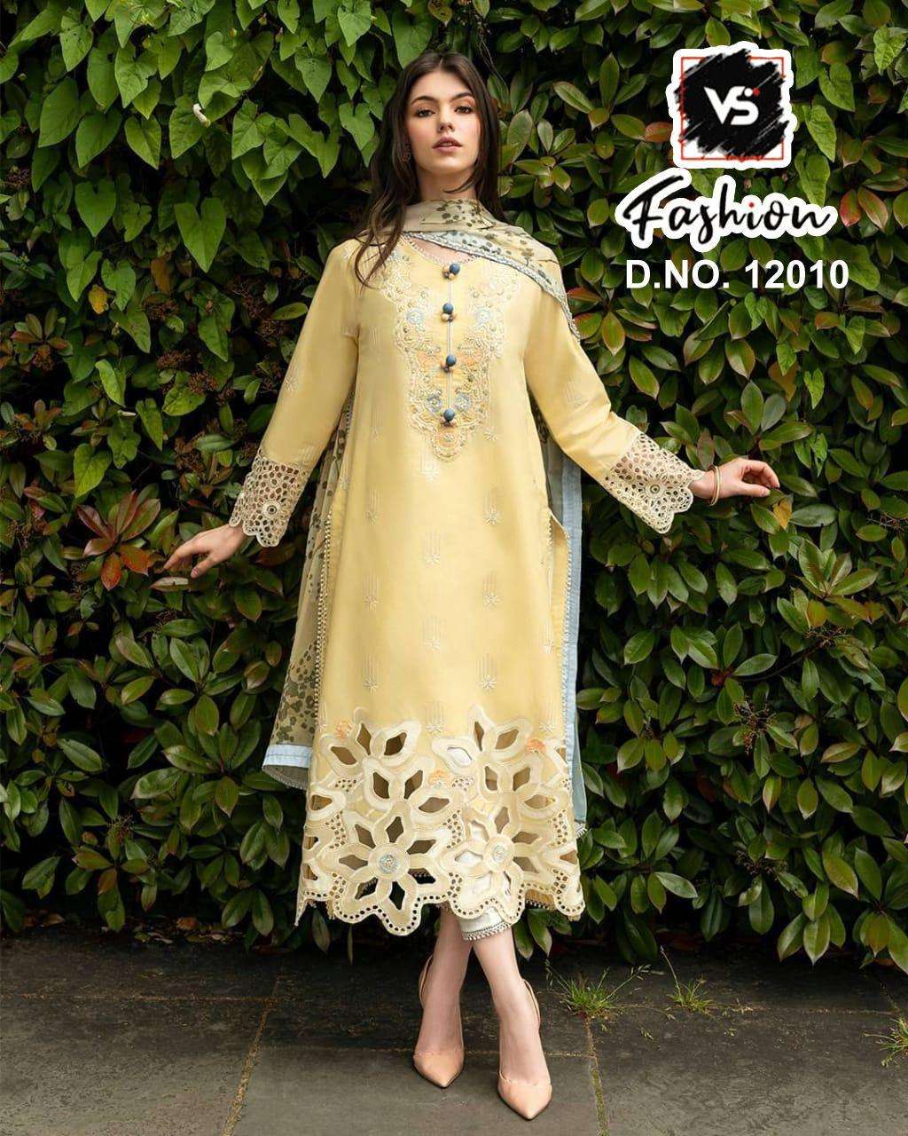 VS FASHION D NO 12010 GEORGETTE BEAUTIFUL DESIGNER PAKISTANI SUIT