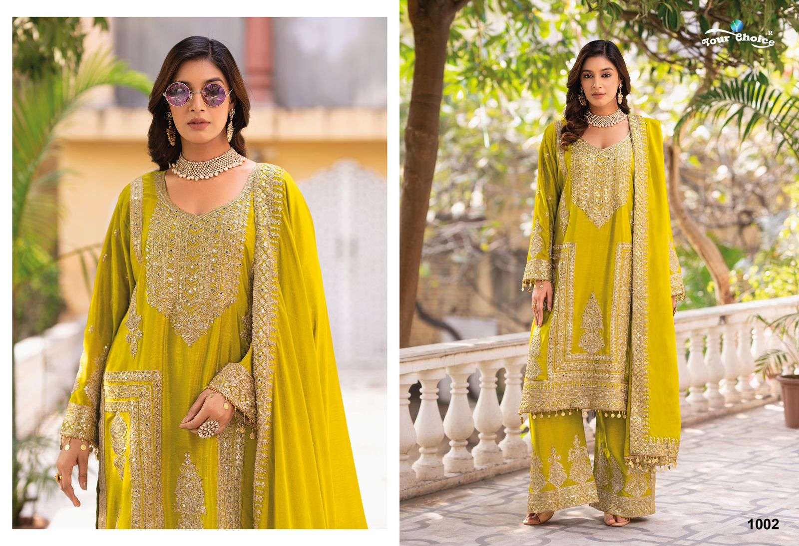 YOUR CHOICE ICON HEAVY DESIGNER LOOK FESTIVE WEAR SUIT