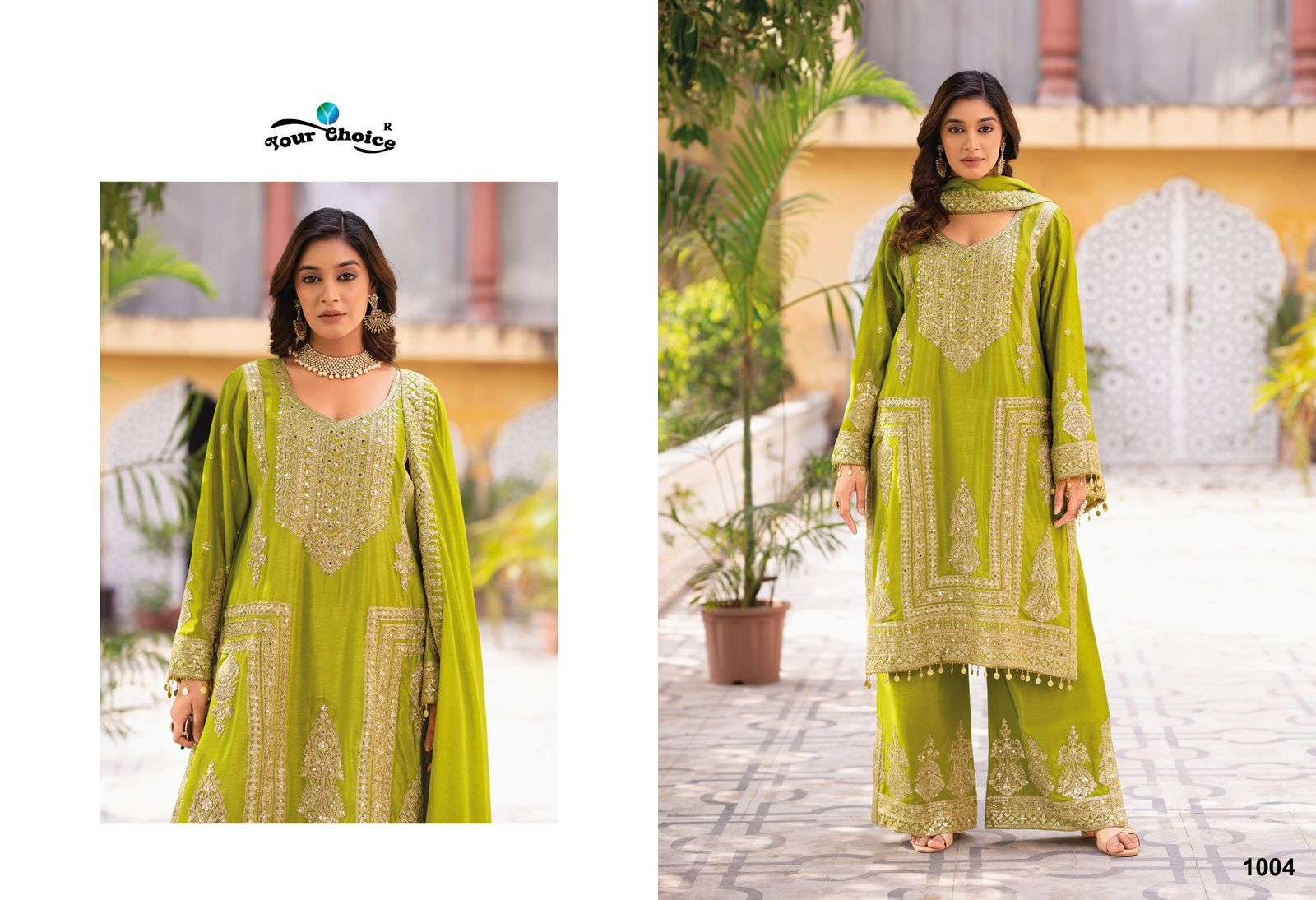 YOUR CHOICE ICON HEAVY DESIGNER LOOK FESTIVE WEAR SUIT