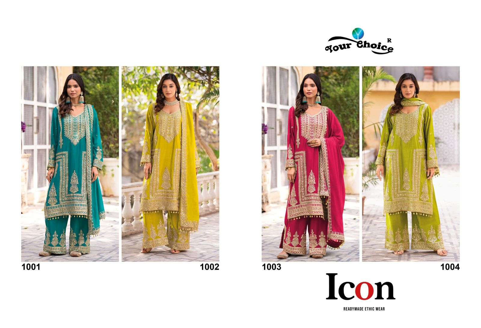 YOUR CHOICE ICON HEAVY DESIGNER LOOK FESTIVE WEAR SUIT
