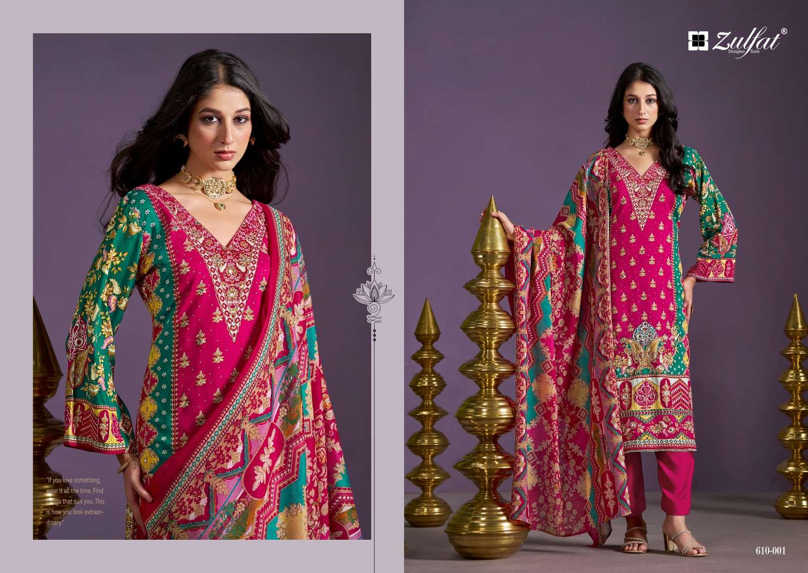 ZULFAT DESIGNER SUITS AAYAT VOL 10 VISCOSE FANCY WORK SALWAR SUIT