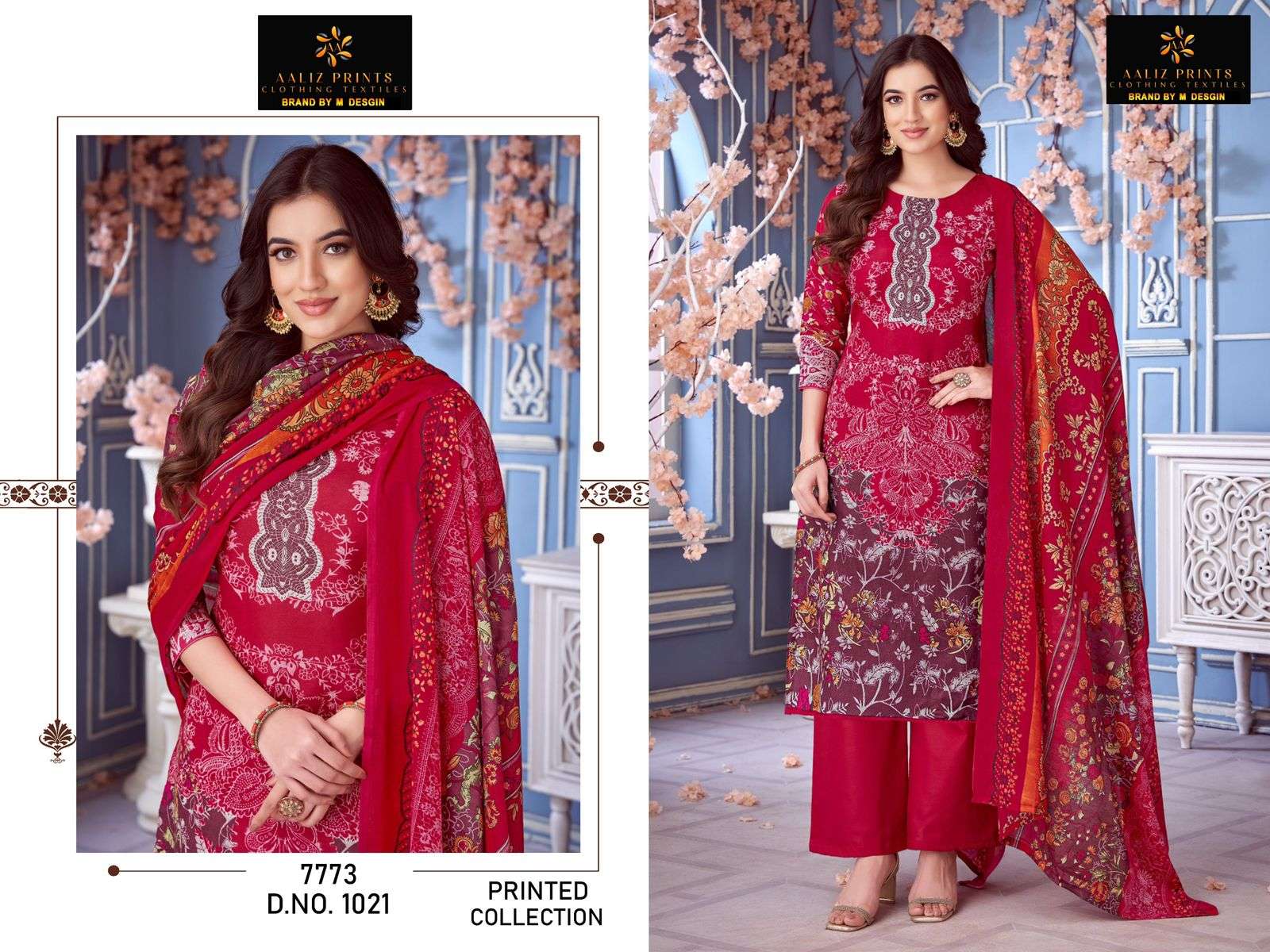 AALIZ PRINTS SIGNATURES VOL 1 COTTON DIGITAL PRINT DRESS MATERIAL