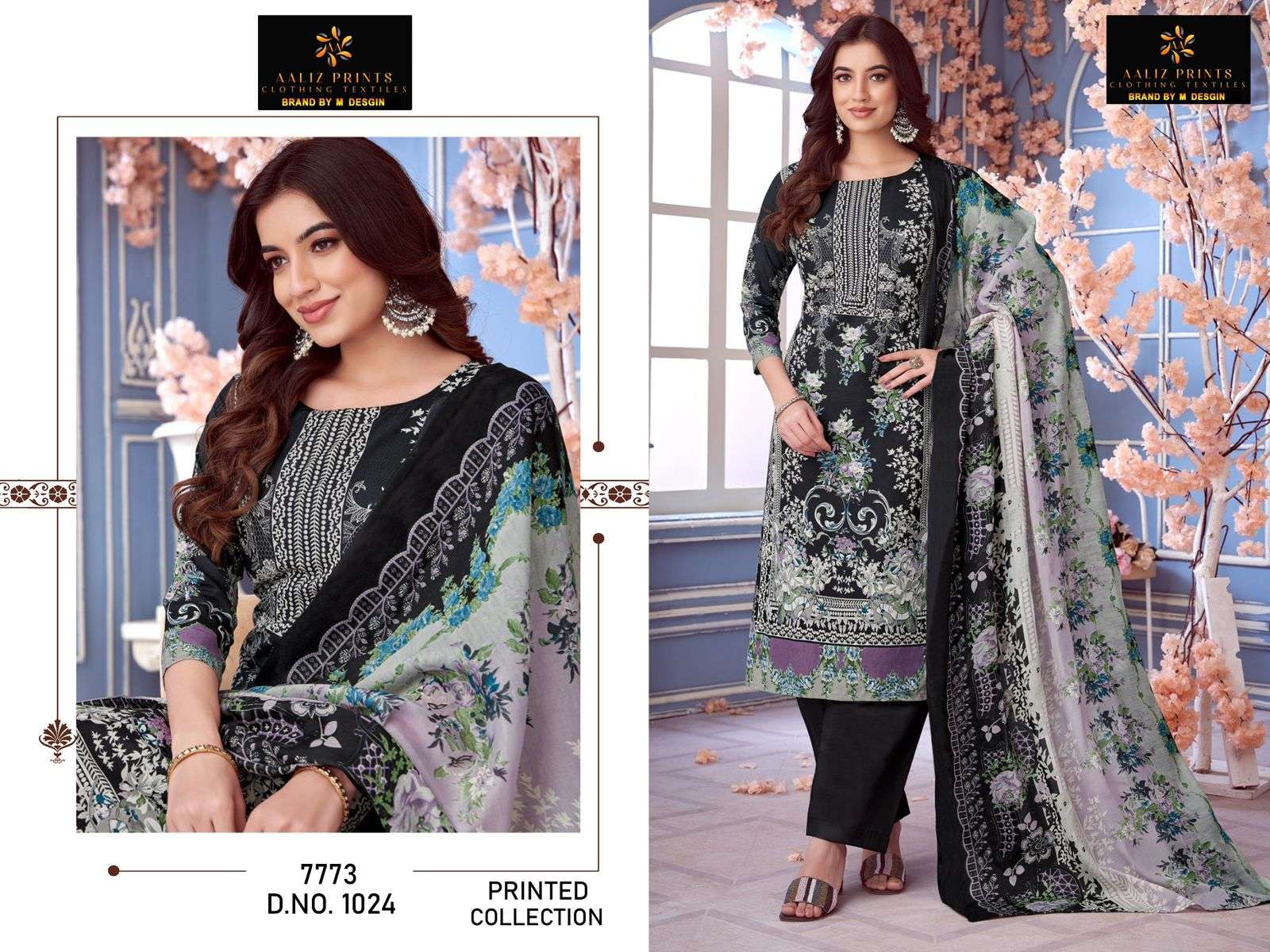 AALIZ PRINTS SIGNATURES VOL 1 COTTON DIGITAL PRINT DRESS MATERIAL