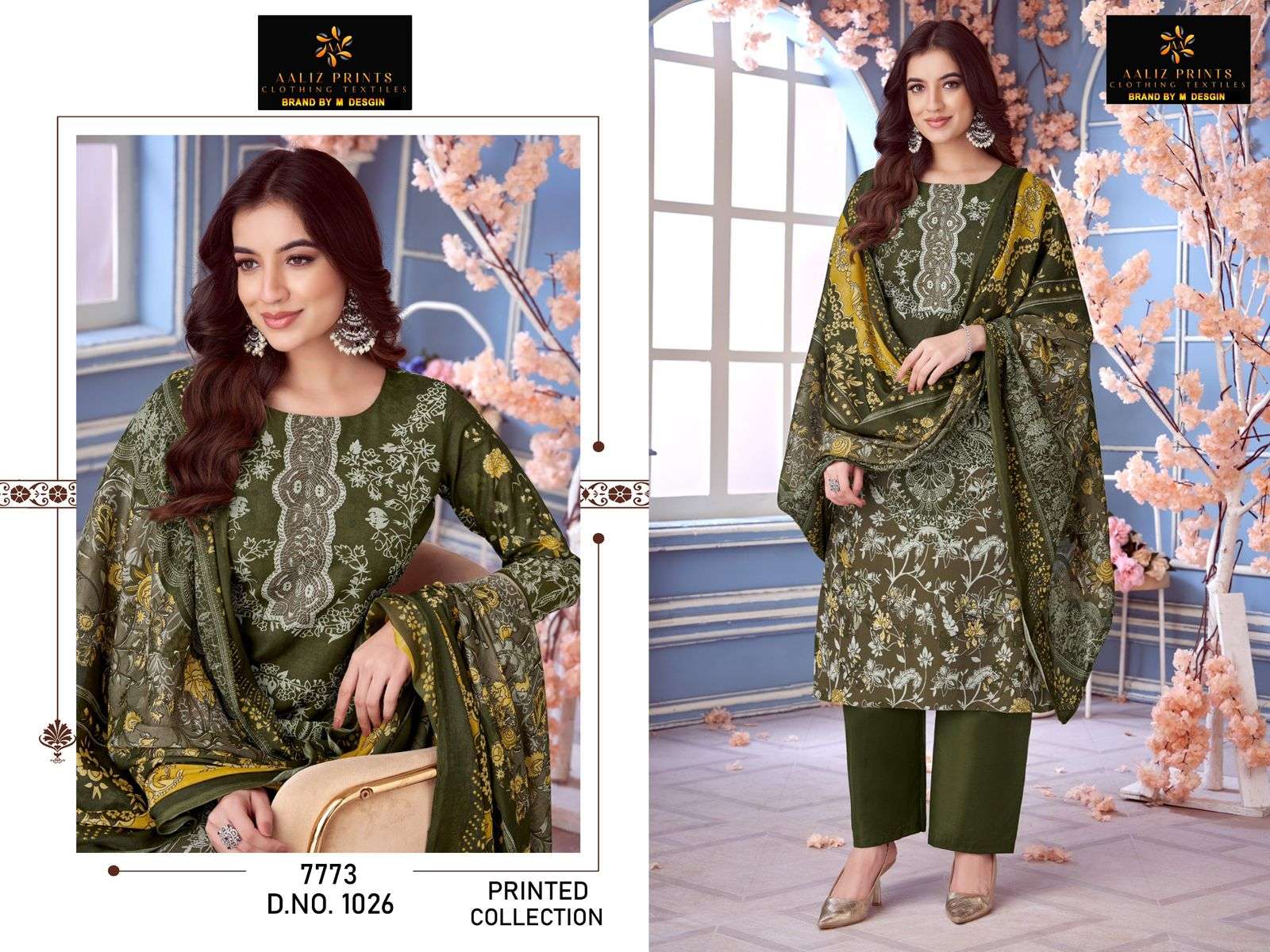 AALIZ PRINTS SIGNATURES VOL 1 COTTON DIGITAL PRINT DRESS MATERIAL