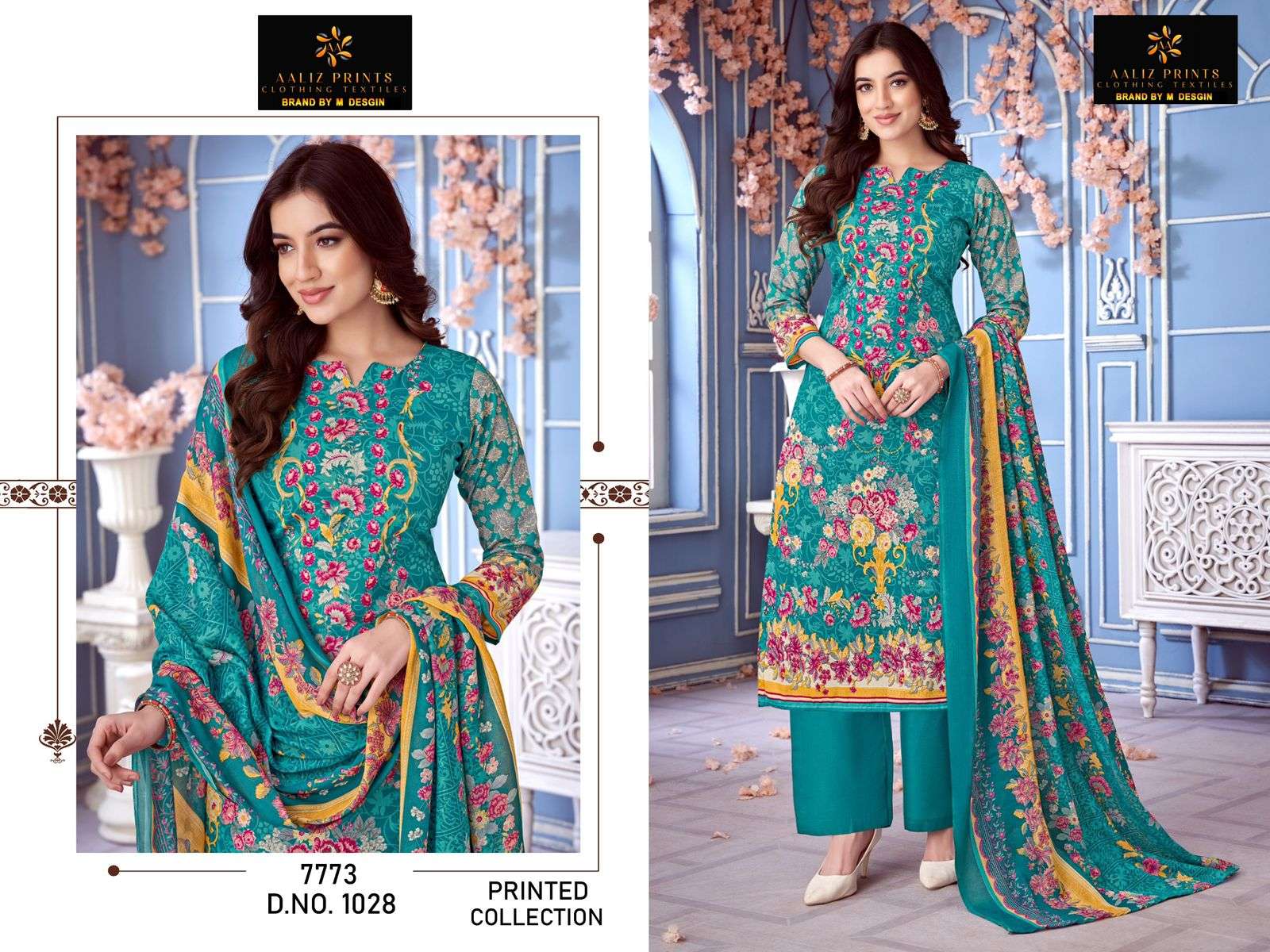 AALIZ PRINTS SIGNATURES VOL 1 COTTON DIGITAL PRINT DRESS MATERIAL