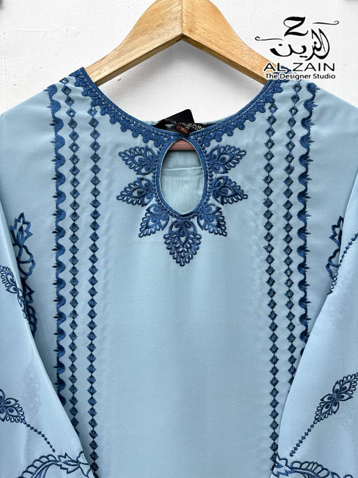 AL ZAIN D NO  272733 GEORGETTE BEAUTIFUL LOOK DESIGNER PAKISTANI SUIT