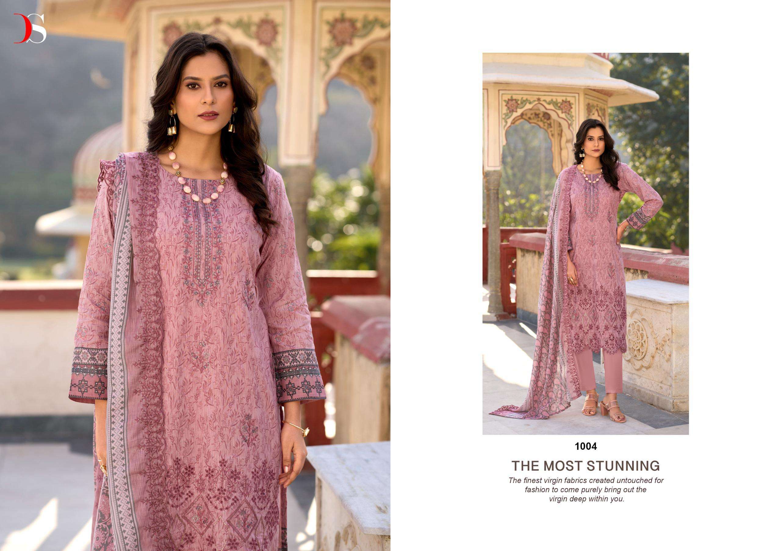 DEEPSY SUITS BIN SAEED LAWN COLLECTION VOL 14 COTTON FANCY WORK PAKISTANI SUIT