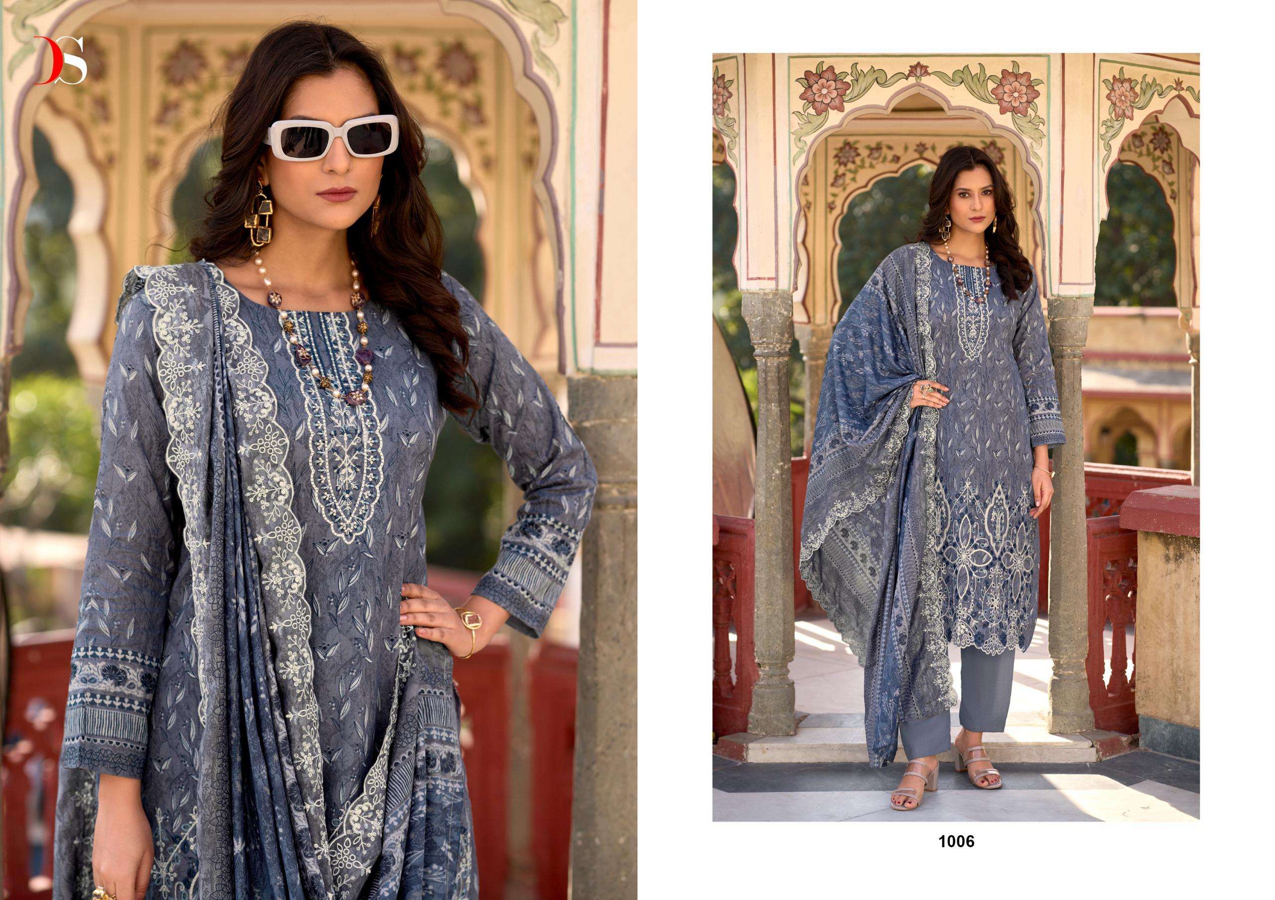 DEEPSY SUITS BIN SAEED LAWN COLLECTION VOL 14 COTTON FANCY WORK PAKISTANI SUIT