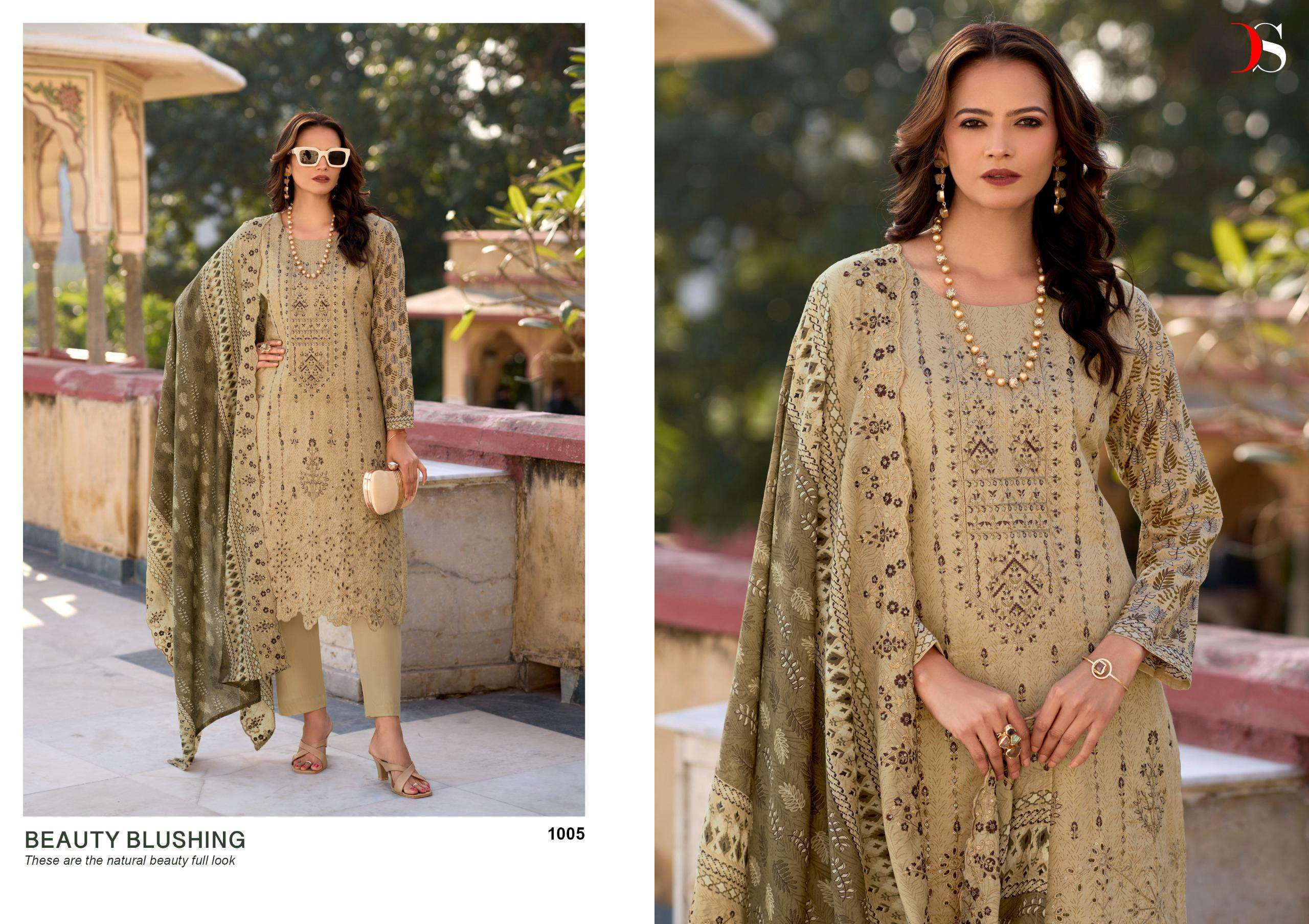 DEEPSY SUITS BIN SAEED LAWN COLLECTION VOL 14 COTTON FANCY WORK PAKISTANI SUIT