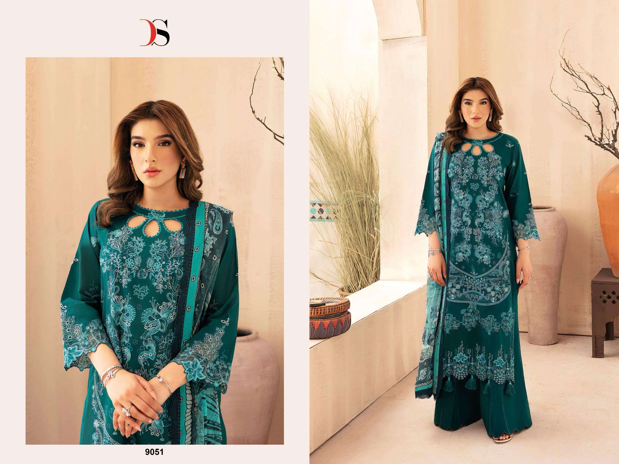 DEEPSY SUITS RAMSHA LUXURY LAWN COTTON EMBROIDERY WORK SUIT