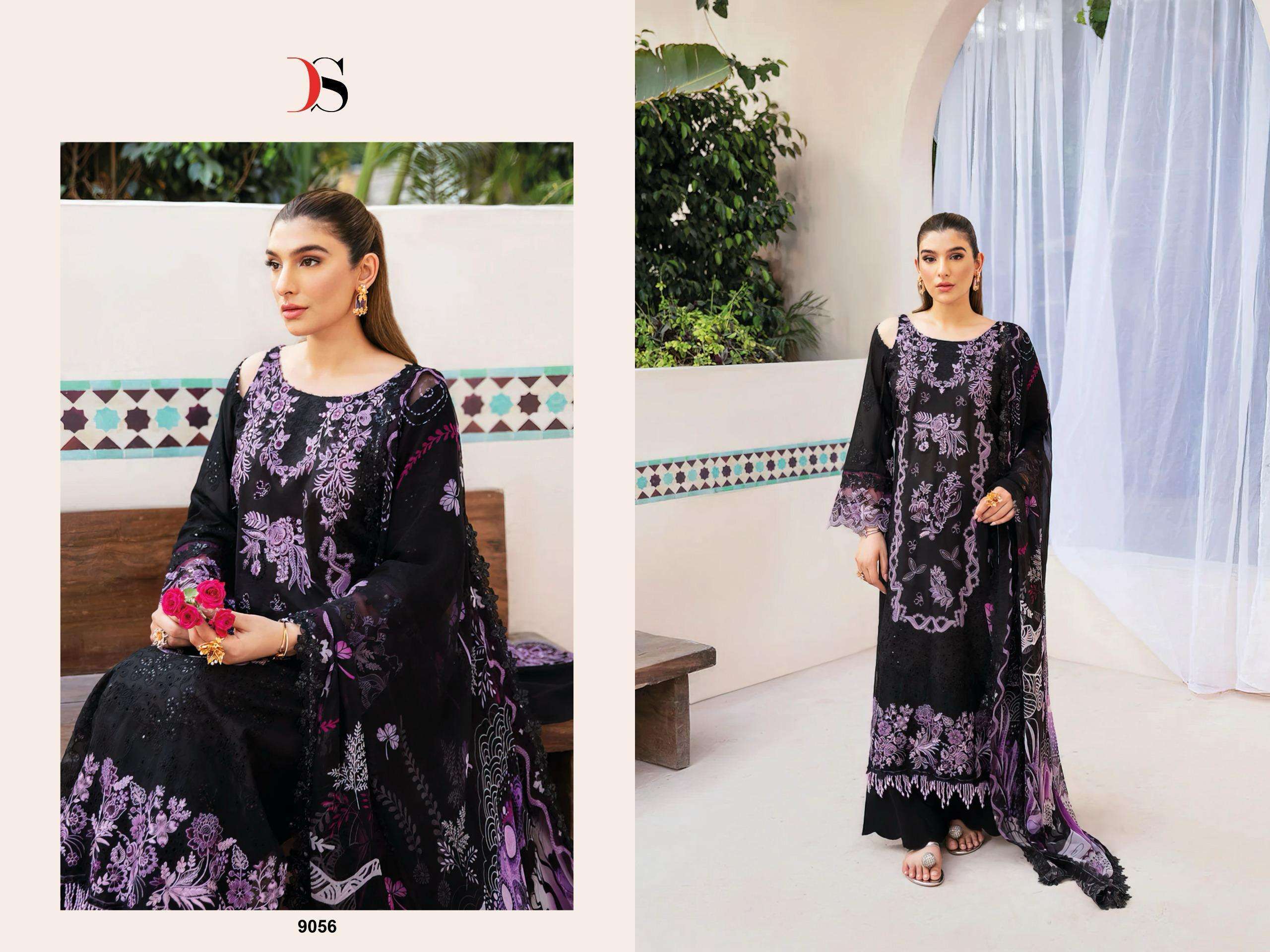 DEEPSY SUITS RAMSHA LUXURY LAWN COTTON EMBROIDERY WORK SUIT
