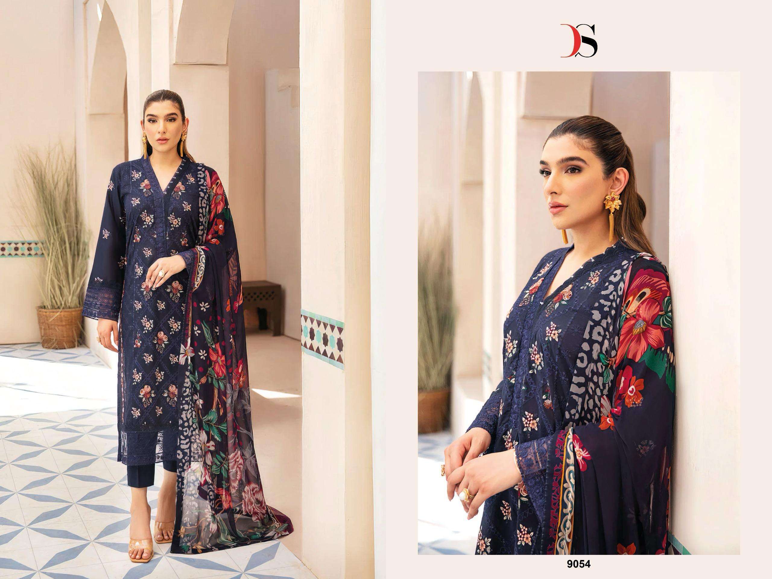 DEEPSY SUITS RAMSHA LUXURY LAWN COTTON EMBROIDERY WORK SUIT