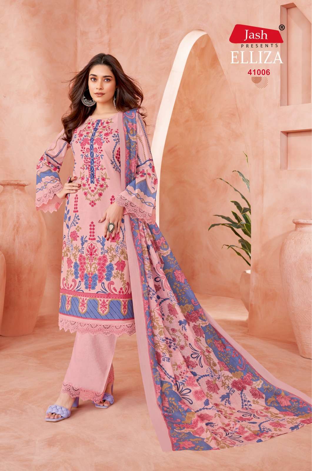 JASH ELLIZA VOL 41 COTTON DIGITAL PRINTS SALWAR SUIT