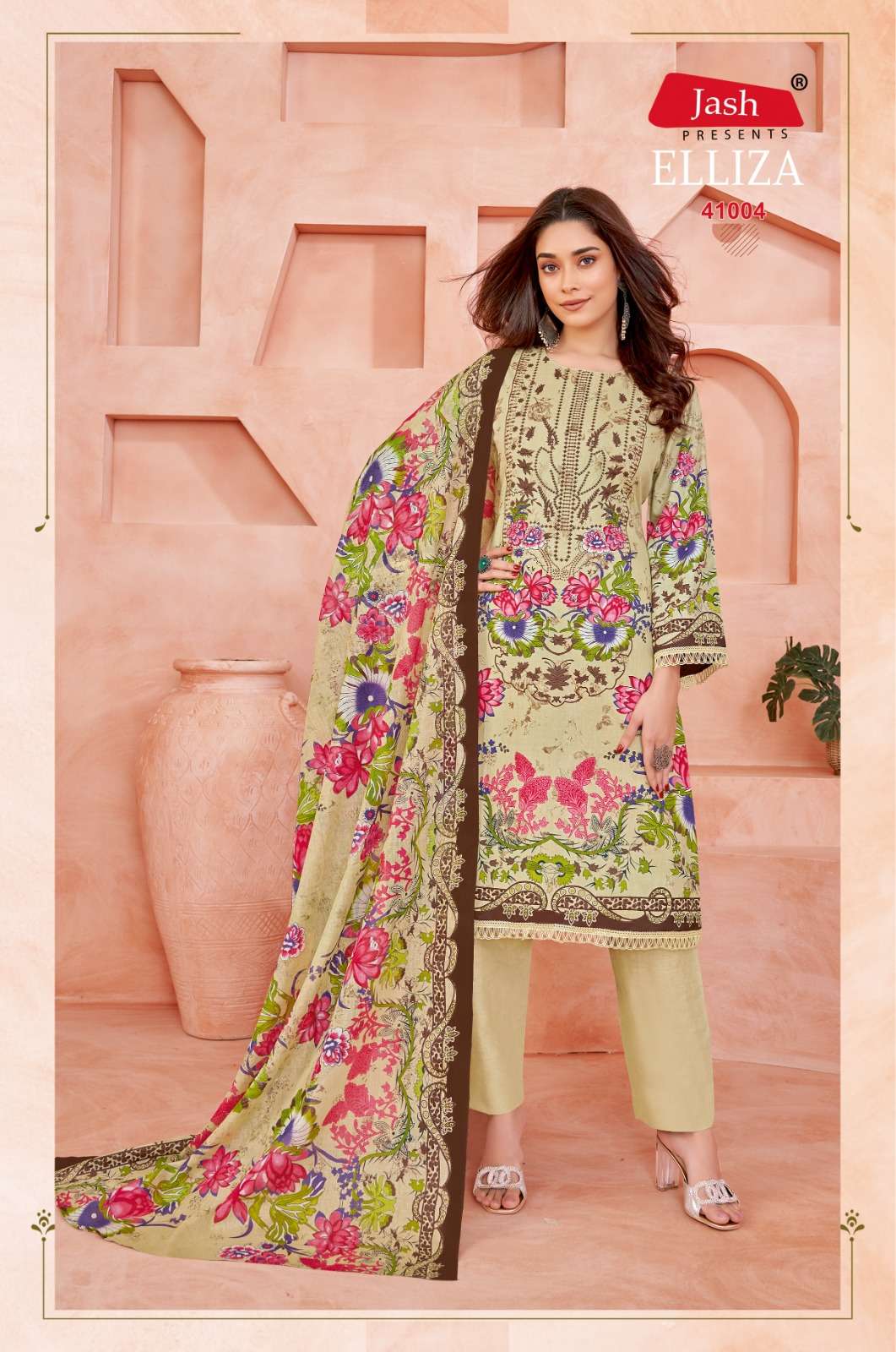 JASH ELLIZA VOL 41 COTTON DIGITAL PRINTS SALWAR SUIT
