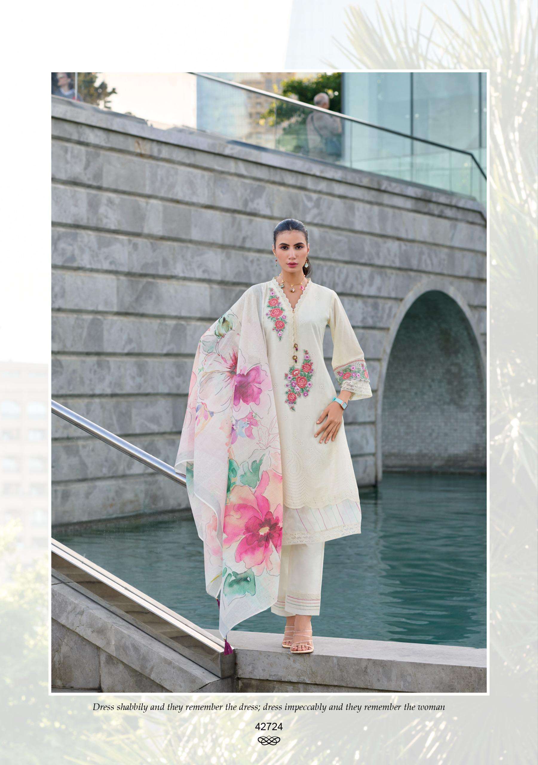 KAILEE FASHION SUFFY CHIKANAKARI  COTTON FANCY DESIGNER LADIES SUIT