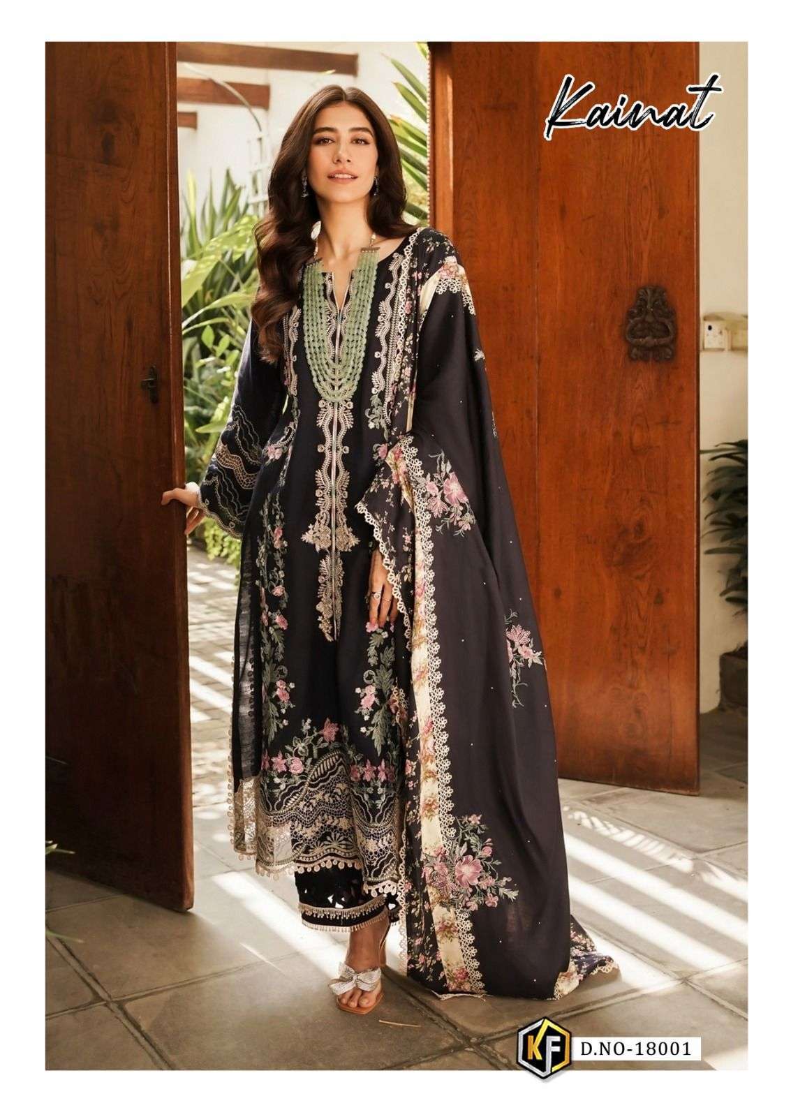 KEVAL FAB KAINAT VOL 18 LAWN COTTON DIGITAL PRINT SALWAR SUIT
