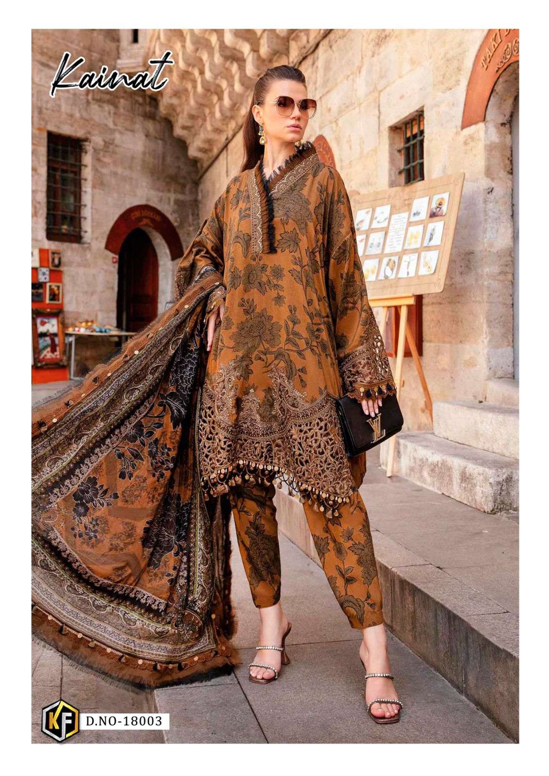KEVAL FAB KAINAT VOL 18 READY MADE COLLECTION  