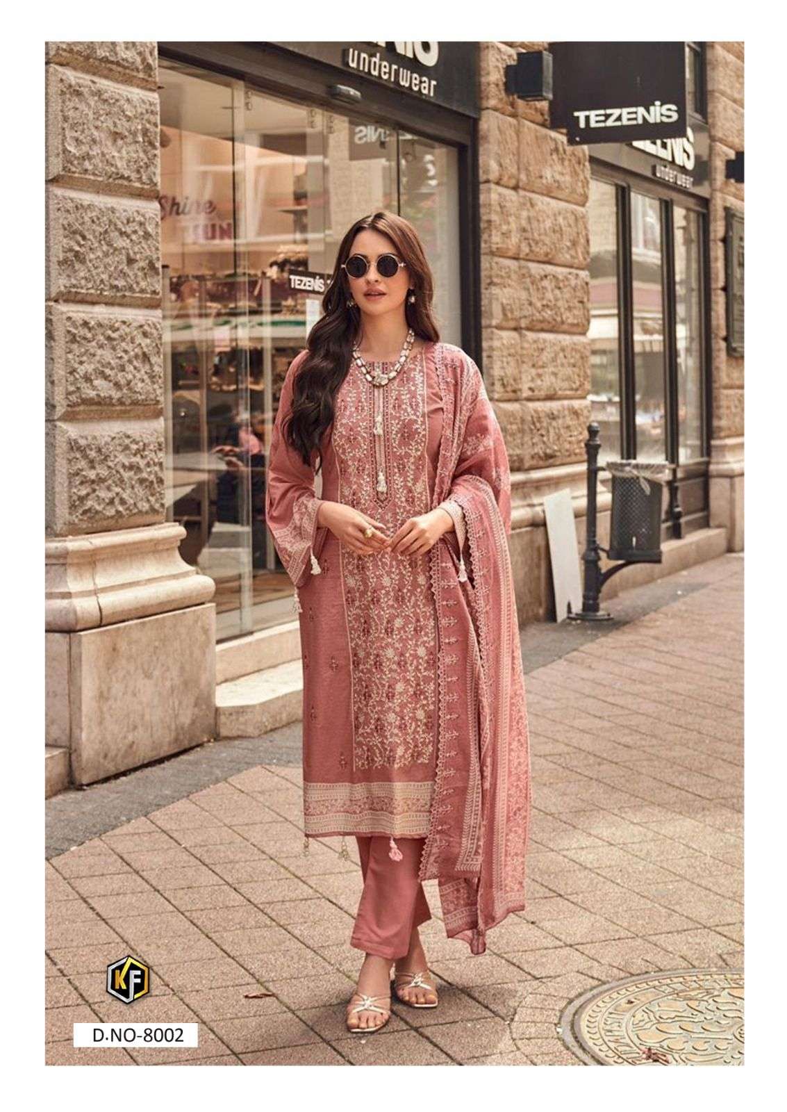 KEVAL FAB RANGREZ VOL 8 COTTON DIGITAL PRINTS SALWAR SUIT