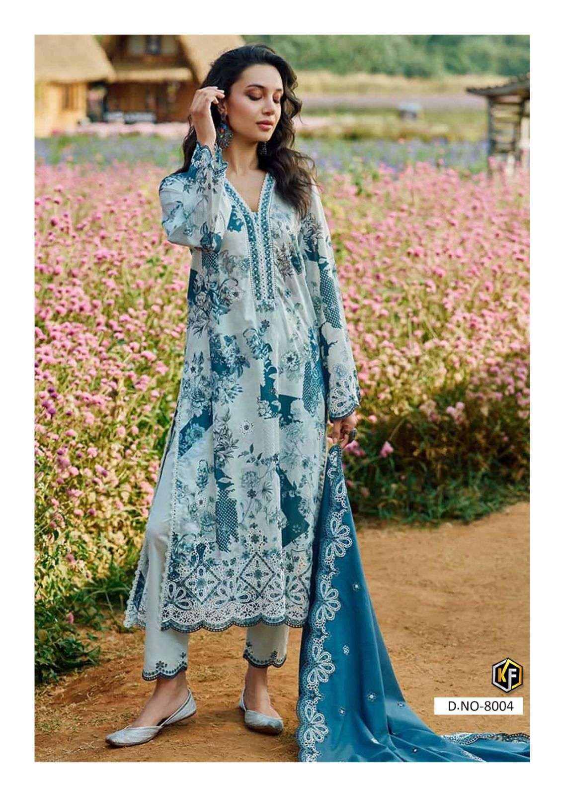 KEVAL FAB RANGREZ VOL 8 COTTON DIGITAL PRINTS SALWAR SUIT