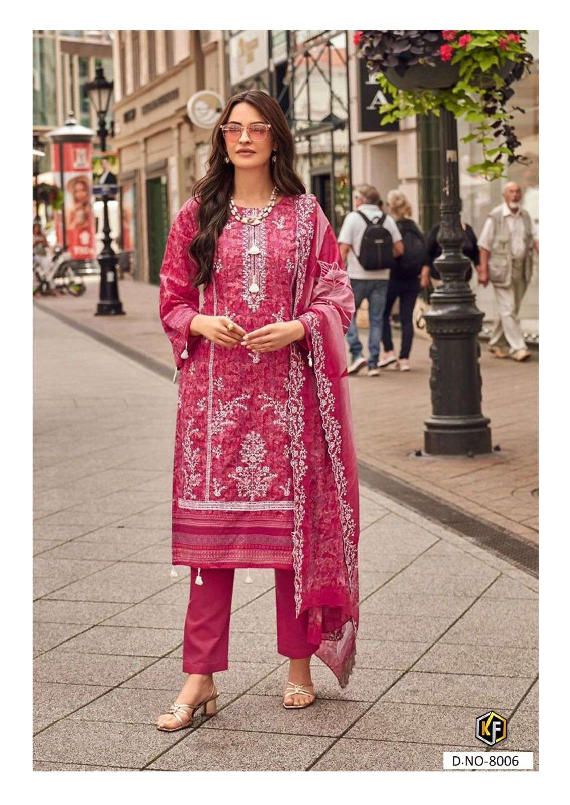 KEVAL FAB RANGREZ VOL 8 COTTON DIGITAL PRINTS SALWAR SUIT