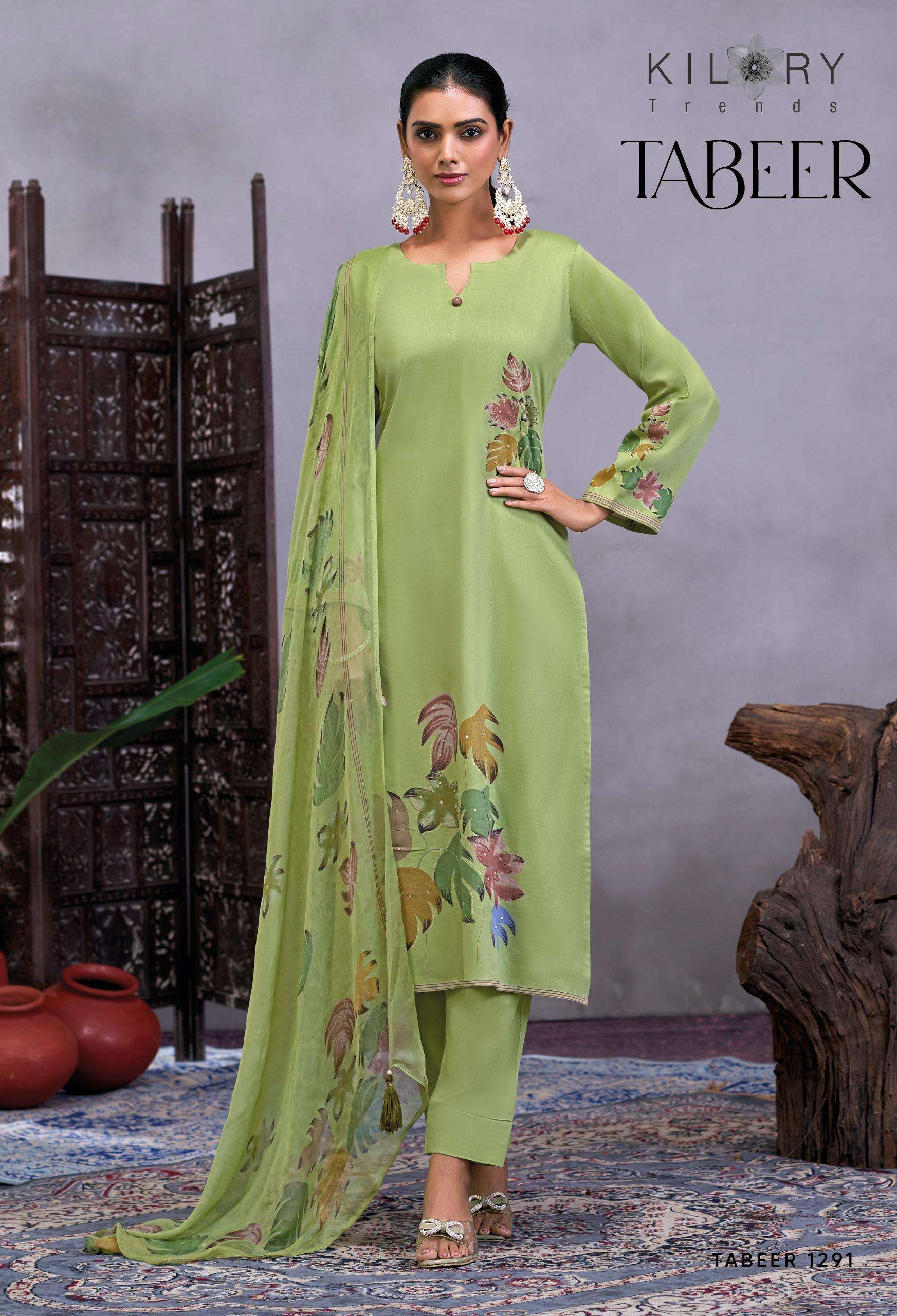 KILORY TRENDS TABEER JAM COTTON DIGITAL PRINTS WITH FANCY WORK SUIT