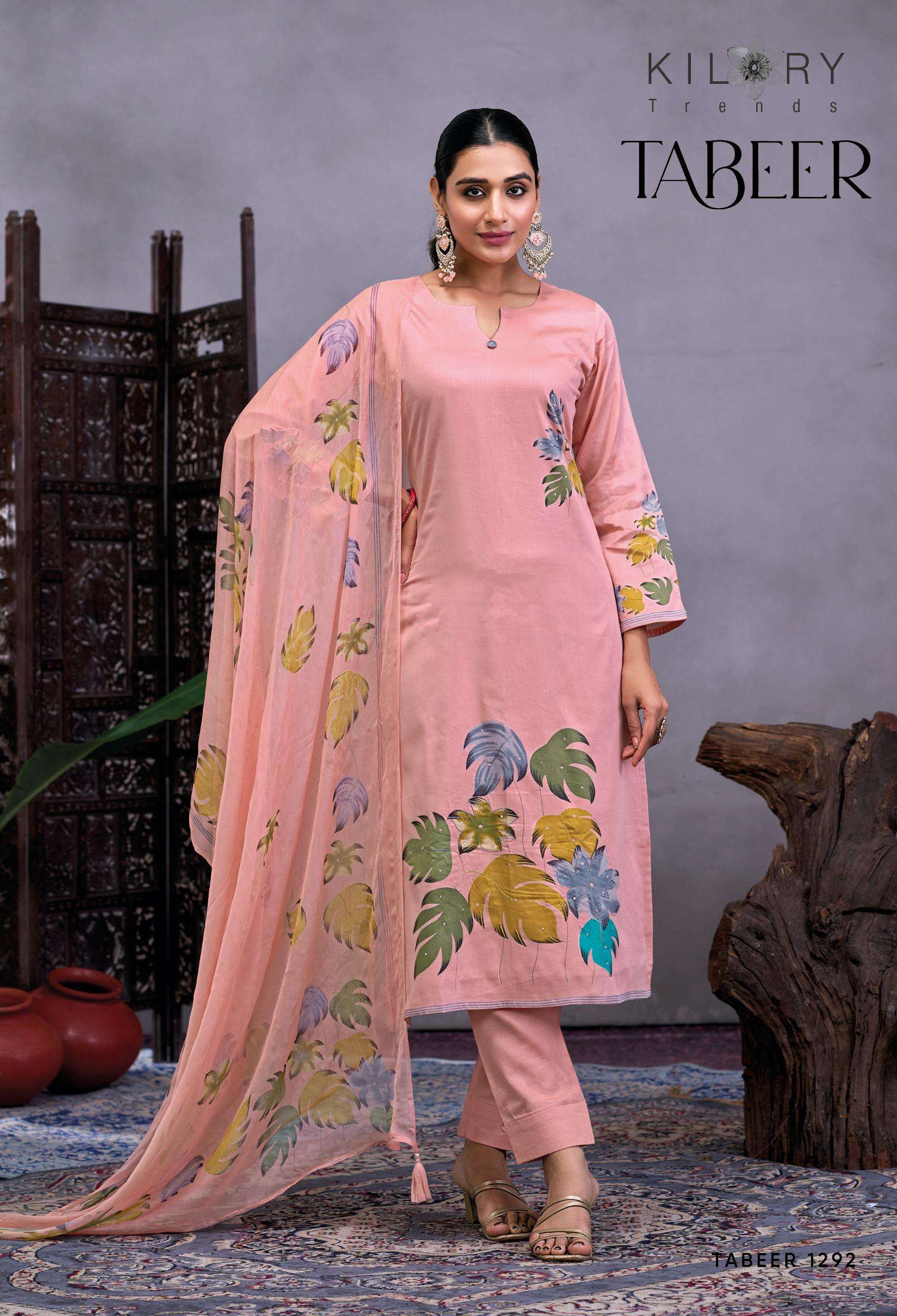 KILORY TRENDS TABEER JAM COTTON DIGITAL PRINTS WITH FANCY WORK SUIT