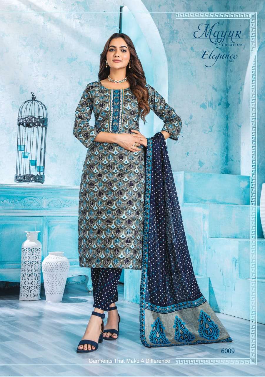 MAYUR CREATION ELEGANCE VOL 6 COTTON PRINTED SALWAR SUIT