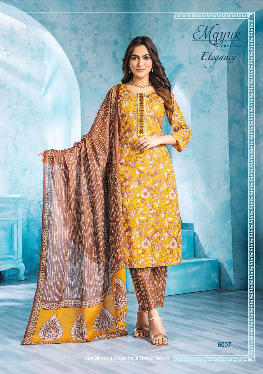 MAYUR CREATION ELEGANCE VOL 6 COTTON PRINTED SALWAR SUIT