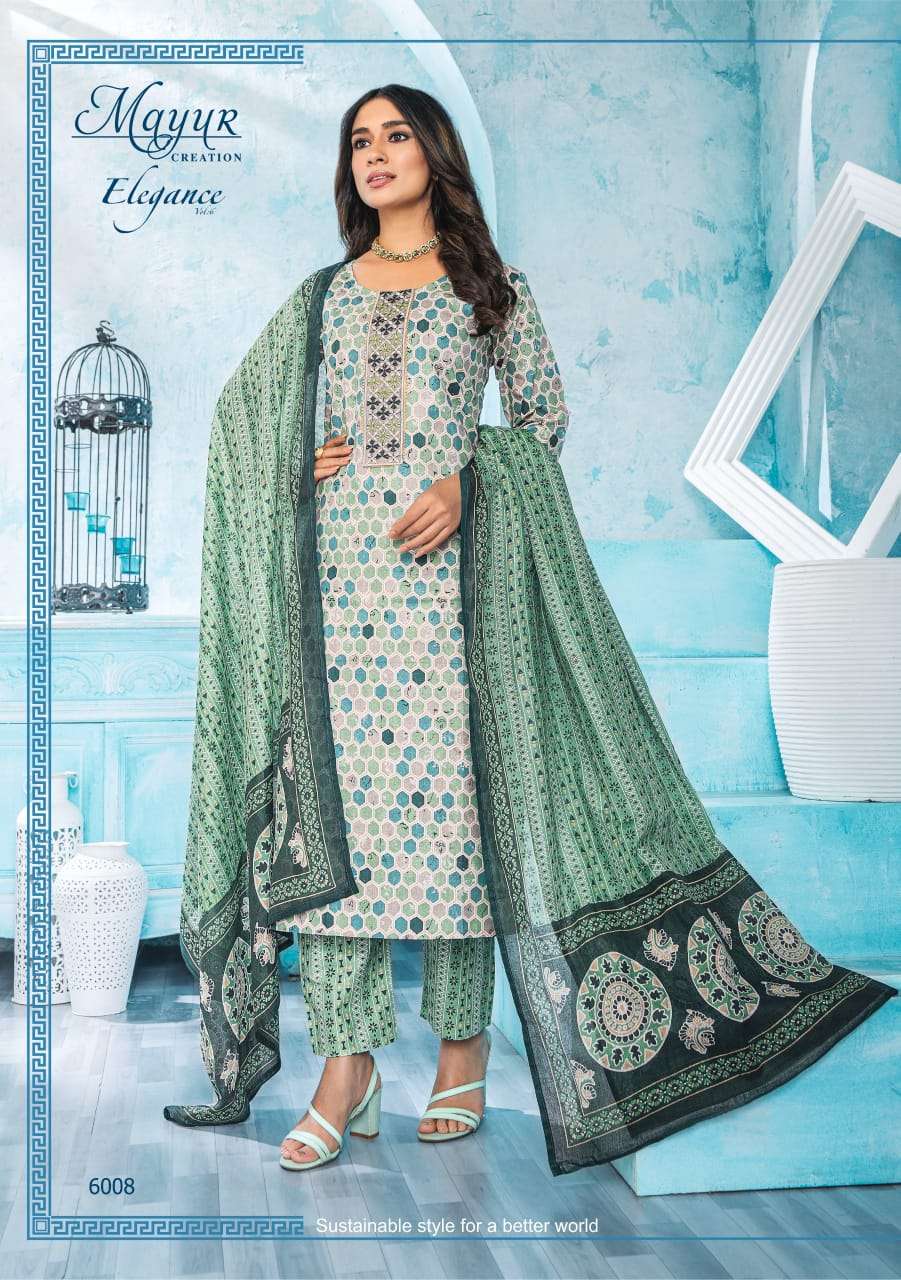 MAYUR CREATION ELEGANCE VOL 6 COTTON PRINTED SALWAR SUIT