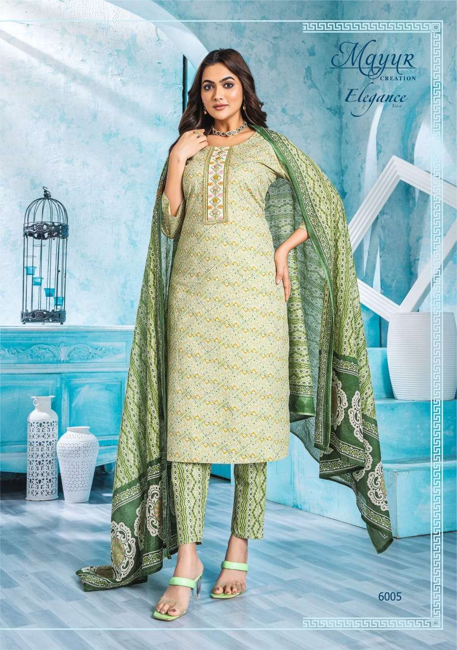 MAYUR CREATION ELEGANCE VOL 6 COTTON PRINTED SALWAR SUIT