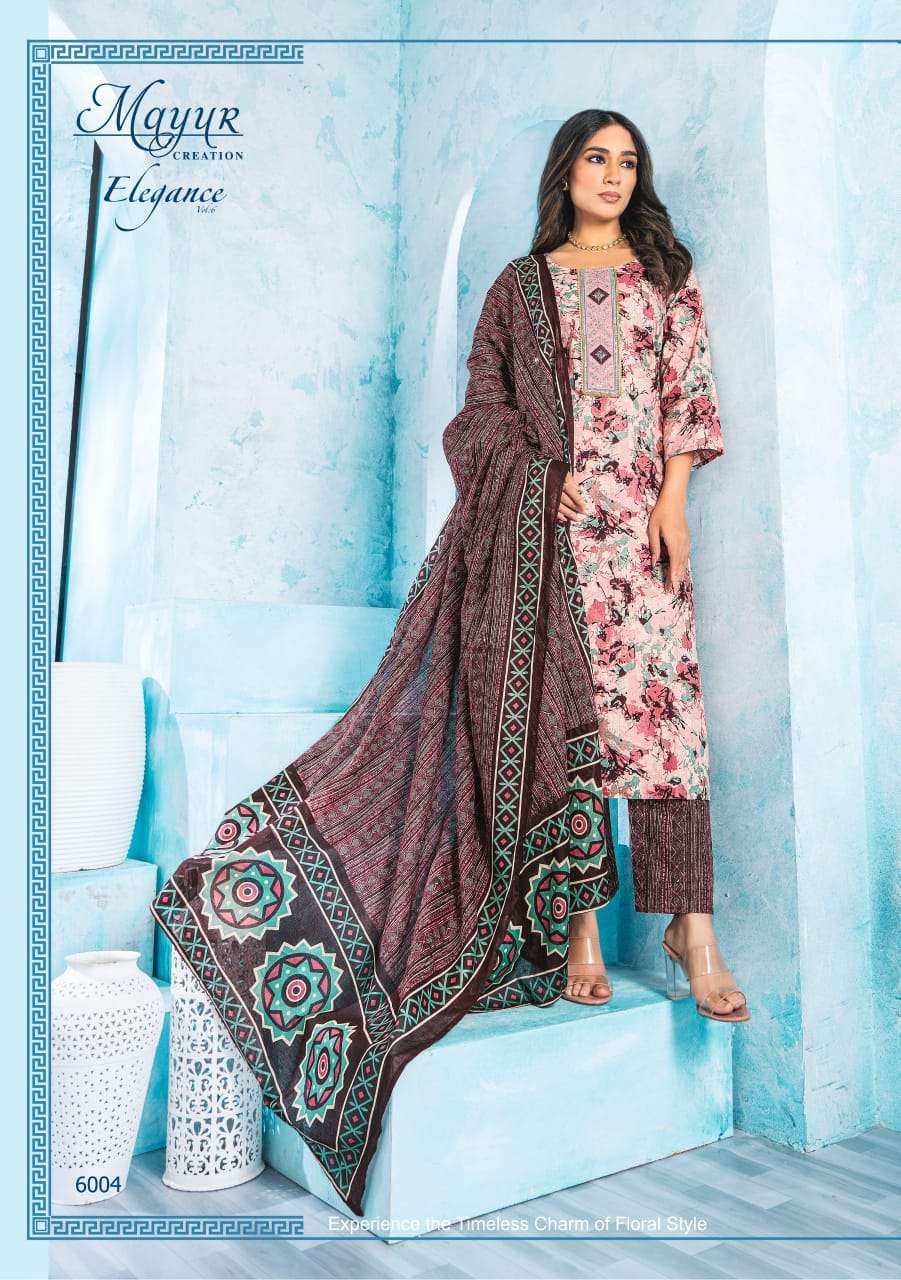 MAYUR CREATION ELEGANCE VOL 6 COTTON PRINTED SALWAR SUIT