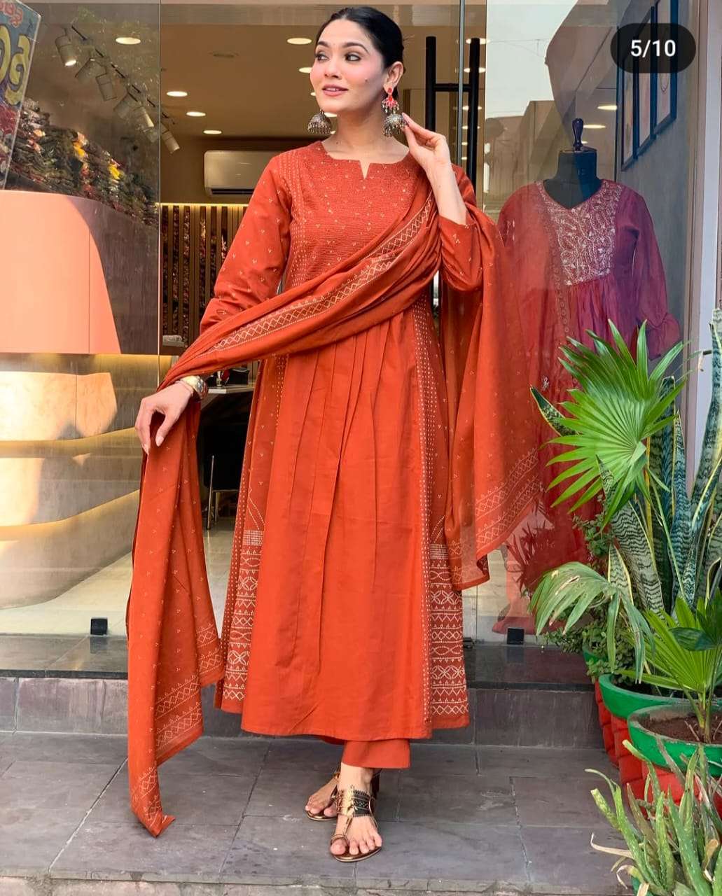 MF PIC & CHOOSE COLECTION COTTON FANCY DESIGNER READY MADE SUIT