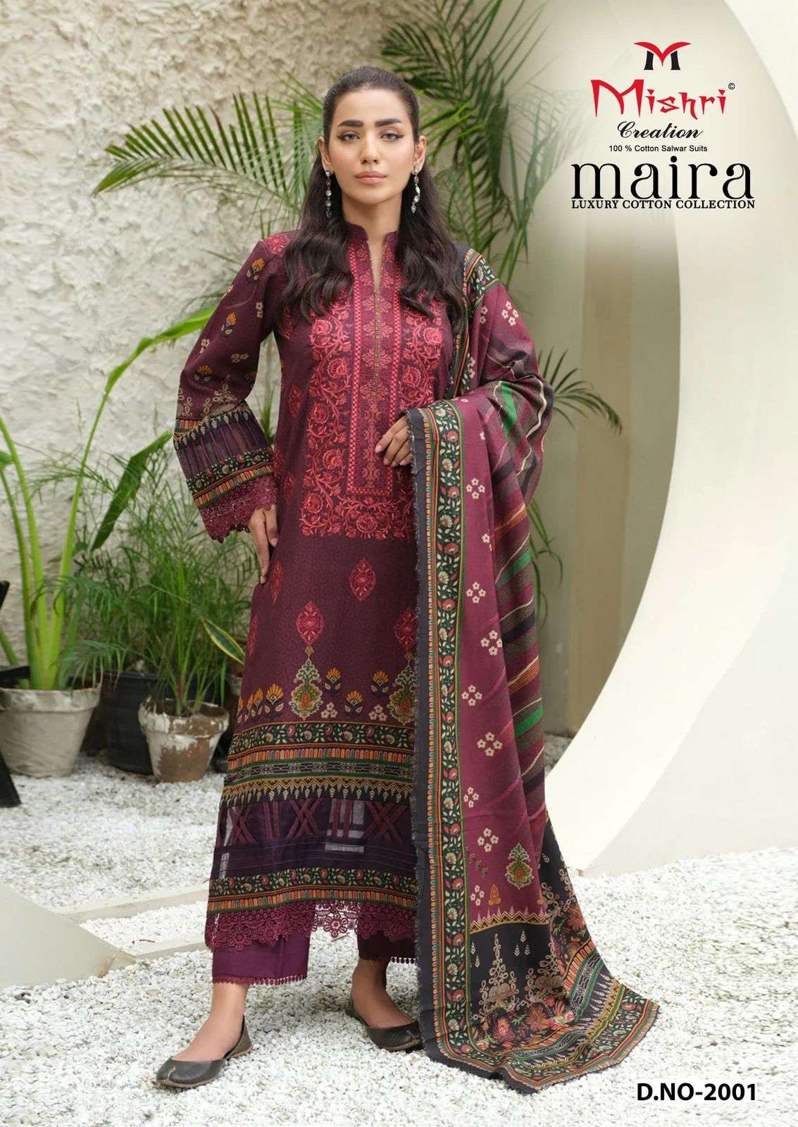 MISHRI CREATION MAIRA VOL 2 COTTON DIGITAL KARACHI STYLE PRINT SUIT