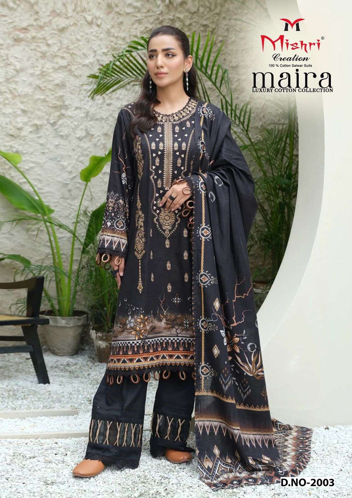 MISHRI CREATION MAIRA VOL 2 COTTON DIGITAL KARACHI STYLE PRINT SUIT