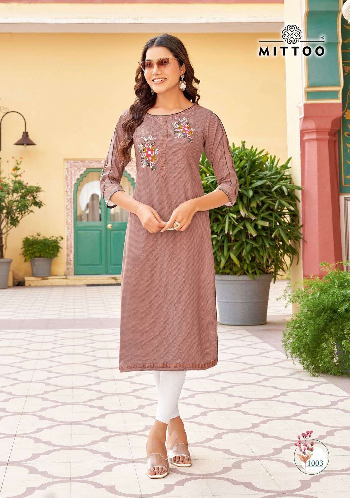 MITTOO KALISTA RAYON FANCY WORKS LADIES KURTI 