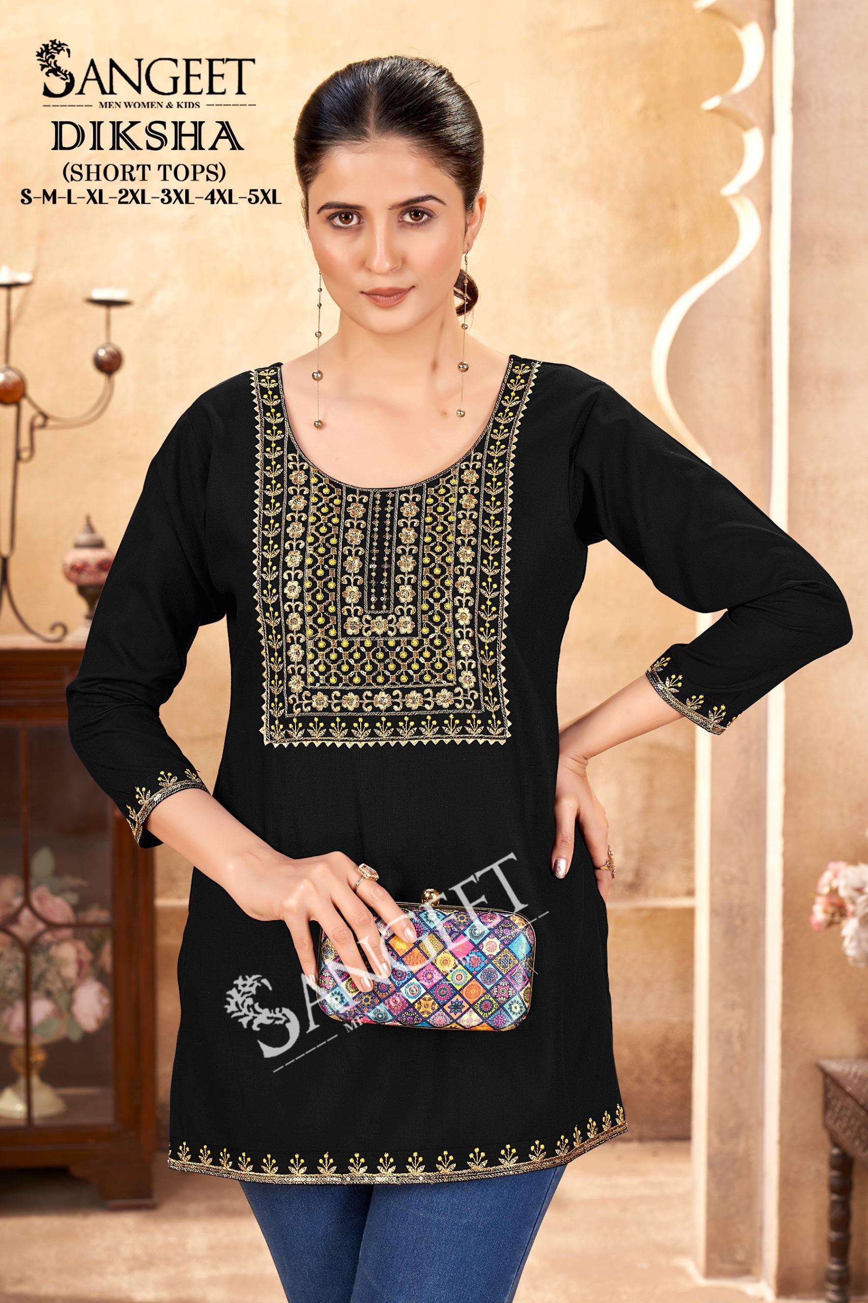 SANGEET DIKSHA RAYON FANCY WEAR TUNIC 