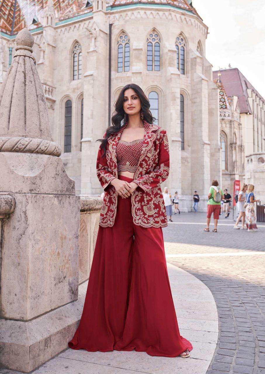 SAYURI DESIGNER JANNAT GOLD PRO HEAVY BEAUTIUL LOOK DESIGNER PARTY WEAR DRESS