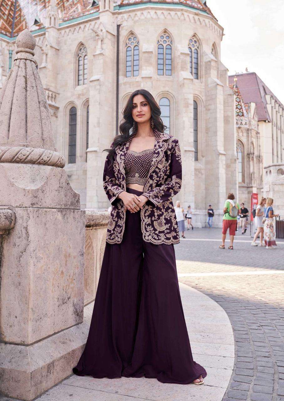 SAYURI DESIGNER JANNAT GOLD PRO HEAVY BEAUTIUL LOOK DESIGNER PARTY WEAR DRESS