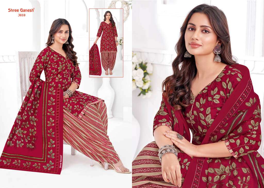 SHREE GANESH HANSIKA VOL 25 COTTON PATIYALA SUIT