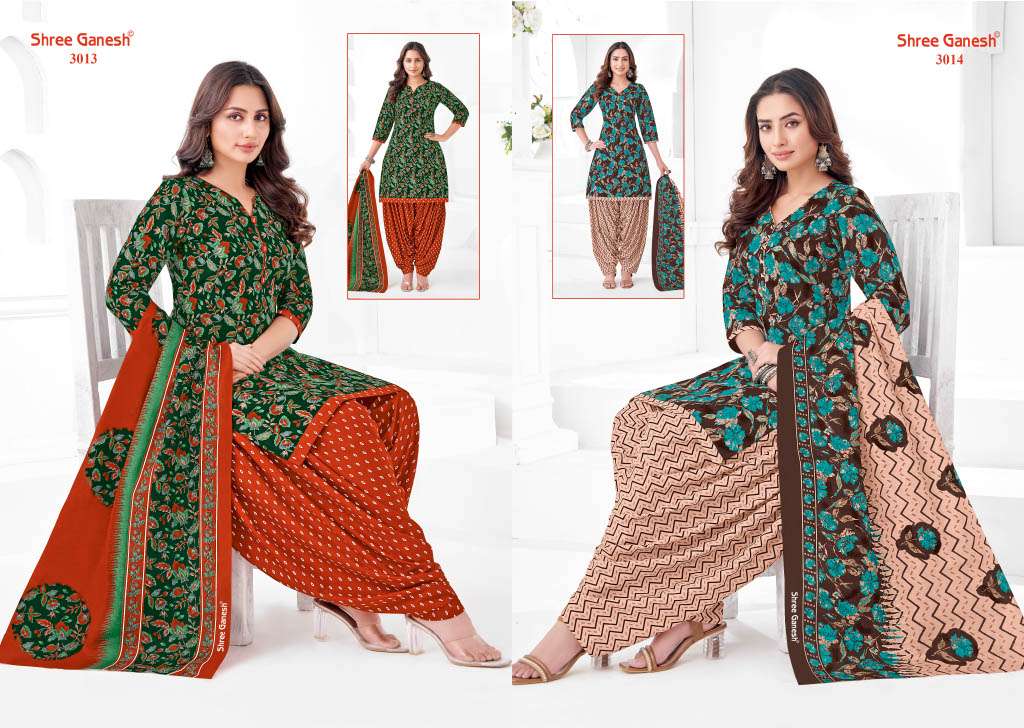 SHREE GANESH HANSIKA VOL 25 COTTON PATIYALA SUIT