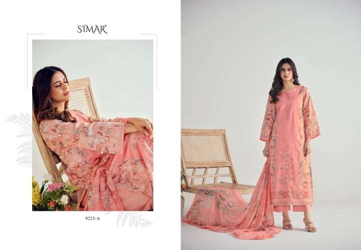 SIMAR SHAILI COTTON DIGITAL PRINT WITH EMBROIDERY WORK SUIT
