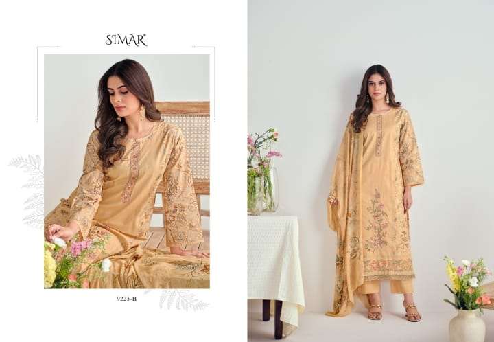 SIMAR SHAILI COTTON DIGITAL PRINT WITH EMBROIDERY WORK SUIT