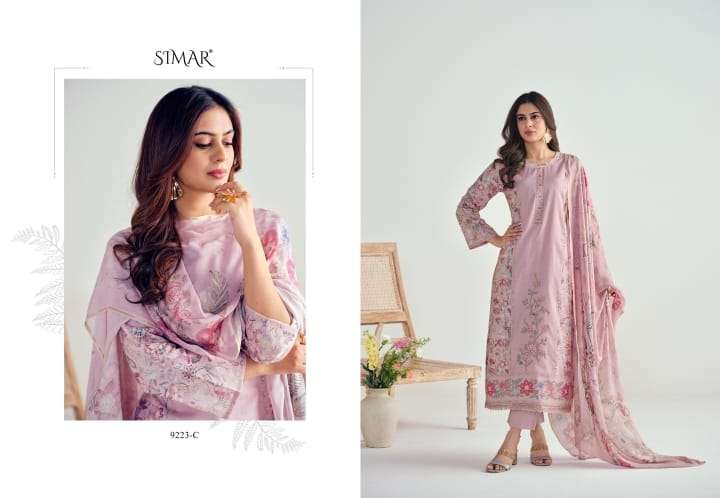 SIMAR SHAILI COTTON DIGITAL PRINT WITH EMBROIDERY WORK SUIT