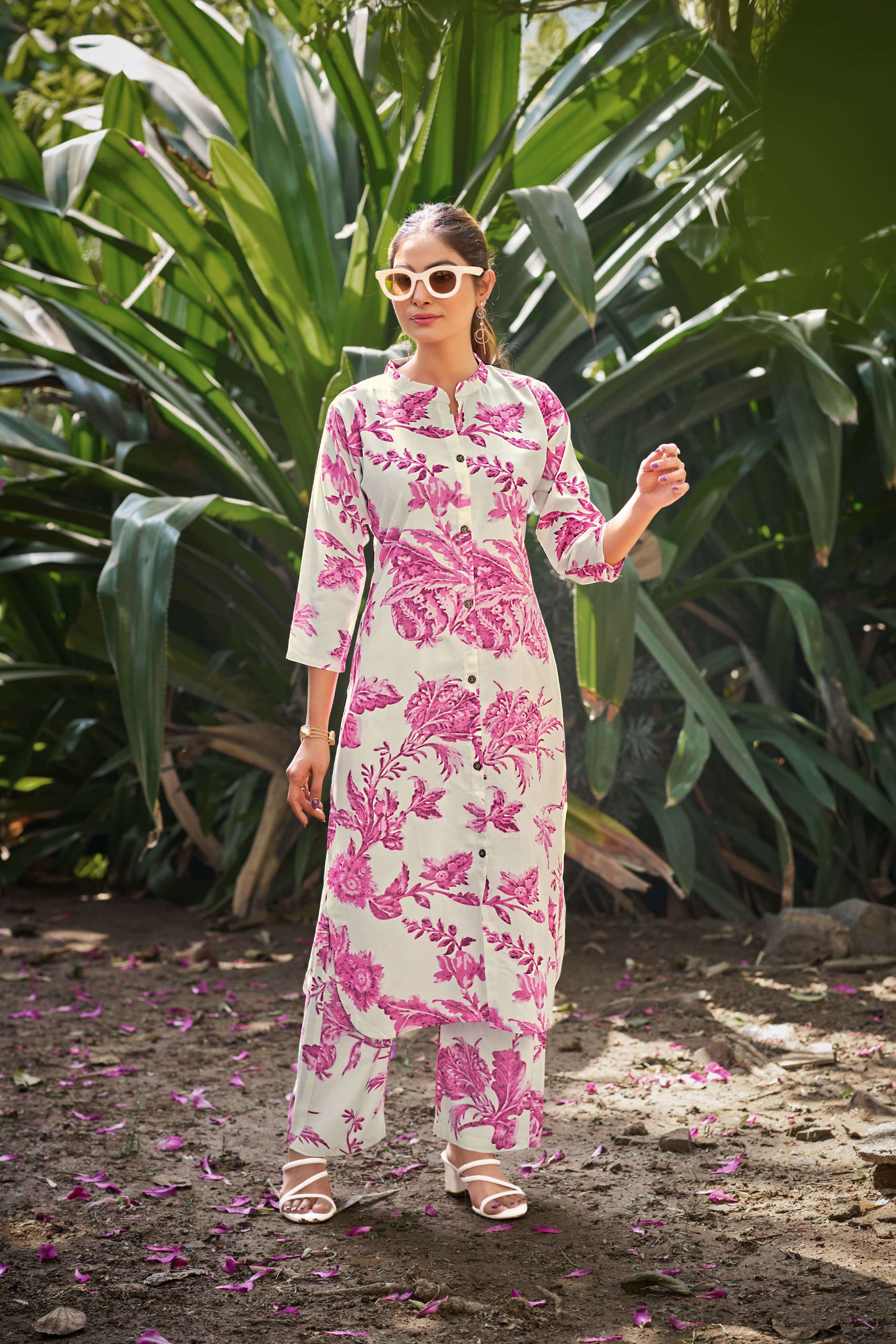 TIPS AND TOPS CINDERELLA VOL 3 RAYON PRINT FANCY CO-ORD SET