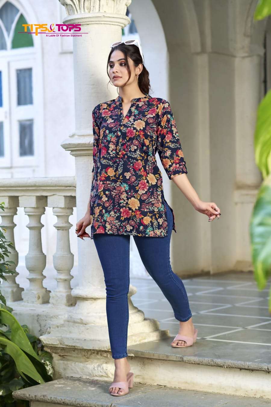 TIPS AND TOPS COTTON SHORTIES VOL 6 COTTON PRINT FANCY TOP