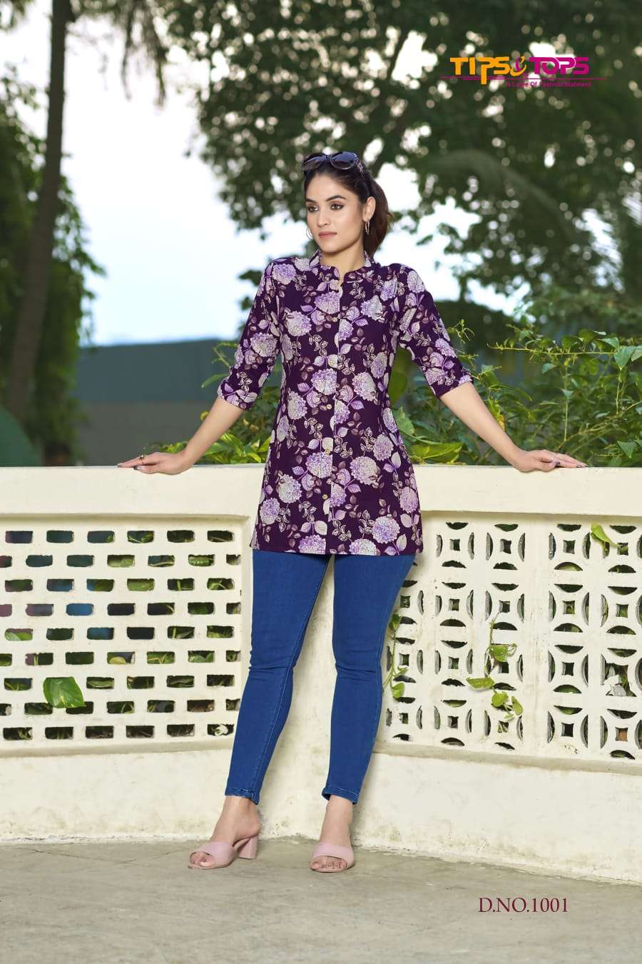 TIPS AND TOPS COTTON SHORTIES VOL 6 COTTON PRINT FANCY TOP
